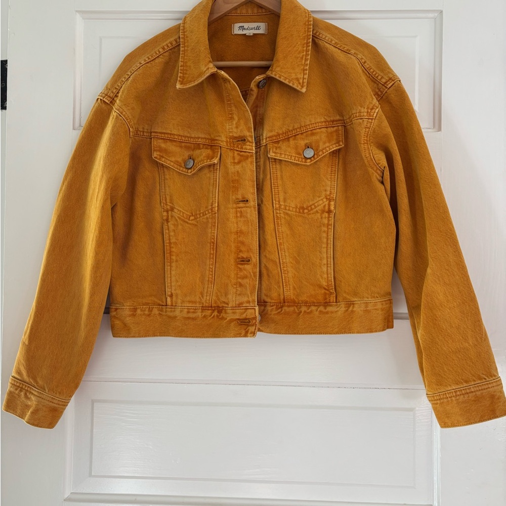 Madewell the trucker jean jacket - Picture 2 of 5